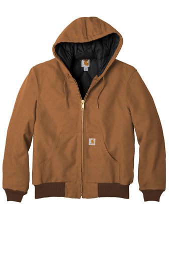 Carhartt ® Tall Quilted-Flannel-Lined Duck Active Jac CTTSJ140