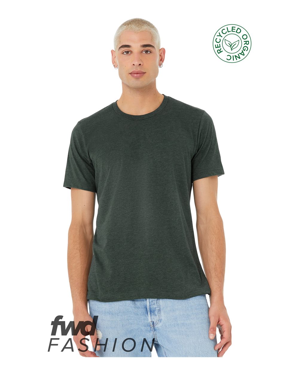 BELLA + CANVAS - FWD Fashion Jersey Recycled Organic Tee - 3001RCY