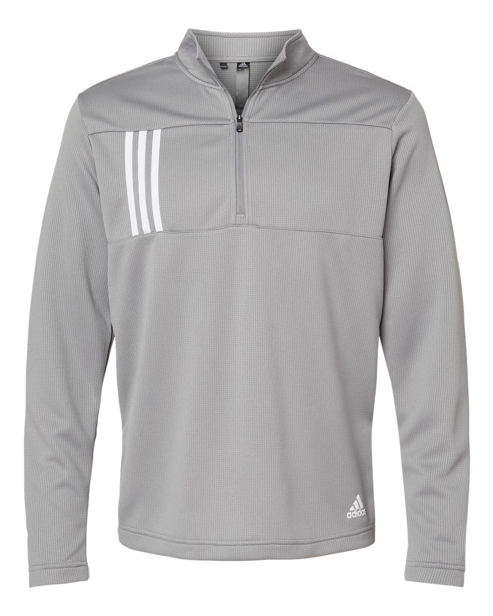 Adidas 3-Stripes Double Knit Quarter Zip Pullover