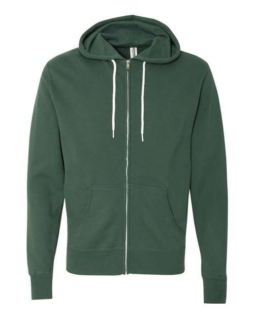 Independent Trading Co. - Unisex Lightweight Full-Zip Hooded Sweatshirt - AFX90UNZ